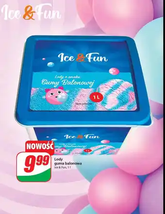 Dino Lody o smaku gumy balonowej Koral ice&fun oferta
