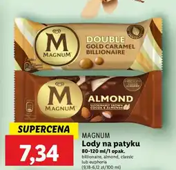Lidl Lód almond Algida magnum oferta