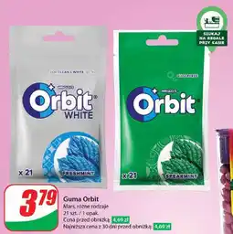 Dino Guma do żucia spearmint saszetka Orbit oferta