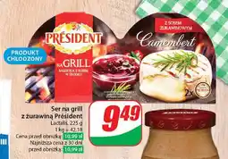 Dino Ser camembert z sosem żurawinowym President oferta