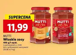 Lidl Sos pomidorowy peperoncino chilli Mutti oferta