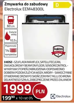 Kakto Zmywarka do zabudowy Electrolux oferta
