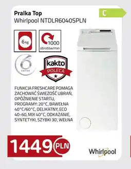 Kakto Pralka Whirlpool oferta