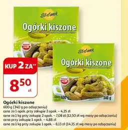Auchan Ogórki kiszone Stefanek oferta