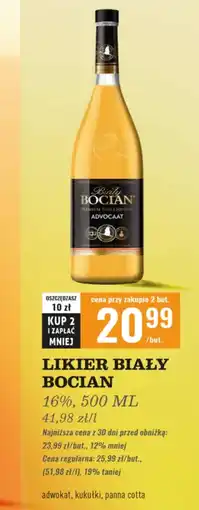 Biedronka Likier Biały Bocian oferta