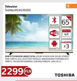 Kakto Telewizor Toshiba oferta
