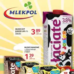 Selgros MLEKO UHT JUNIOR 3,8% 1 L oferta