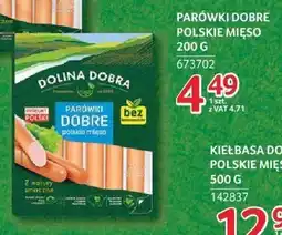 Selgros PARÓWKI DOBRE POLSKIE MIĘSO 200 G oferta