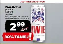 Netto Piwo Żywiec oferta