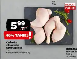 Netto Ćwiartka z kurczaka Sztuka Mięsa oferta