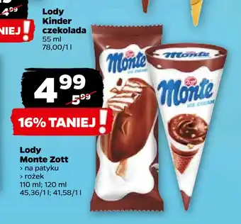 Netto Lody Monte Zott oferta
