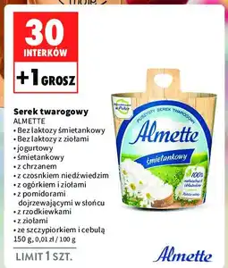 Intermarche Serek ze szczypiorkiem i cebulą Hochland almette oferta