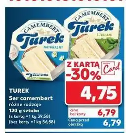 Kaufland Ser camembert z ziołami Turek naturek oferta