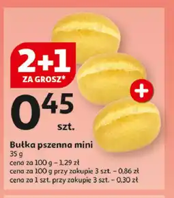 Auchan Bułka pszenna mini oferta