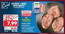 Kaufland Schab wieprzowy plastry qafp Stoisko mięsne oferta