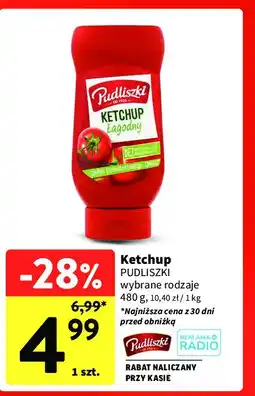 Intermarche Ketchup łagodny Pudliszki oferta