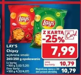 Kaufland Chipsy zielona cebulka Lay's Frito lay lay's oferta