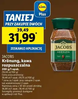 Lidl Kawa Jacobs kronung oferta