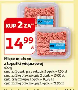 Auchan Mięso mielone z łopatki wieprzowej oferta