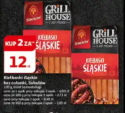 Auchan Kiełbasy śląskie Sokołów grill house oferta