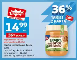 Auchan Masło orzechowe 100% Felix oferta