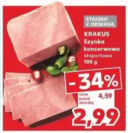 Kaufland Szynka konserwowa Krakus animex oferta