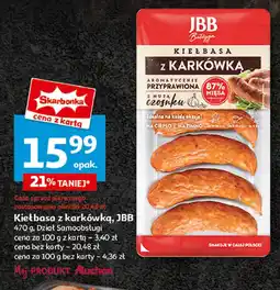 Auchan Kiełbasa z karkówką Jbb bałdyga oferta