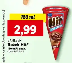 Lidl Lody czekoladowy Hit Hit bahlsen oferta