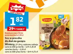 Auchan Sos pieczeniowy ciemny Winiary oferta