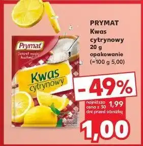 Kaufland Kwas cytrynowy Prymat oferta