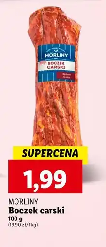 Lidl Boczek carski Morliny oferta