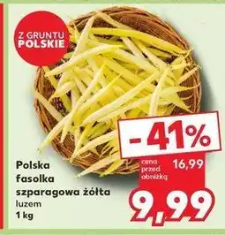 Kaufland Fasolka szparagowa żółta oferta