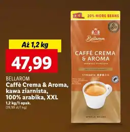 Lidl Kawa Bellarom caffe crema & aroma oferta