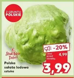 Kaufland Sałata lodowa oferta