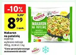 Intermarche Makaron na patelnię tagliatelle z sosem szpinakowym Hortex oferta