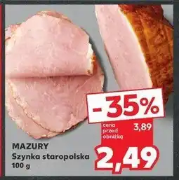 Kaufland Szynka staropolska Mazury ełk oferta