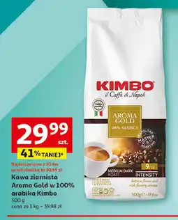 Auchan Kawa Kimbo aroma intenso oferta