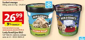 Auchan Lody netflix & chill Ben & jerry's oferta