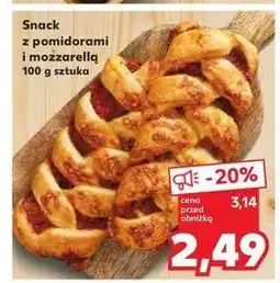 Kaufland Snack z pomidorami i mozzarellą oferta