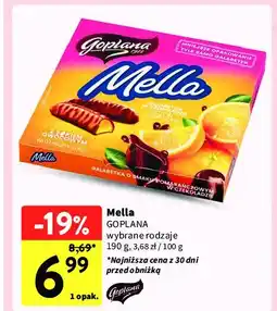 Intermarche Galaretka w czekoladzie pomarańczowa Goplana mella oferta