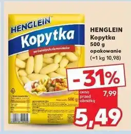 Kaufland Kopytka Henglein oferta