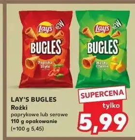 Kaufland Chipsy nacho cheese Lay's bugles oferta