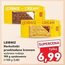 Kaufland Ciastka keks & cream milk Leibniz Leibniz bahlsen oferta