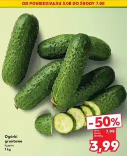 Kaufland Ogórki gruntowe oferta