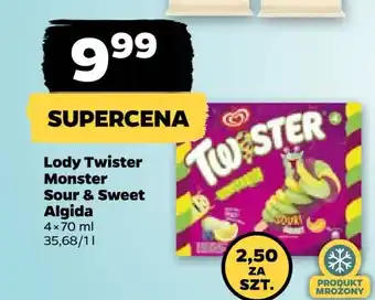 Netto Lód monstaahh Algida Twister oferta