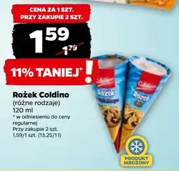 Netto Lód rożek czekoladowy Coldino oferta