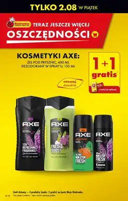 Biedronka Dezodorant Axe Excite oferta