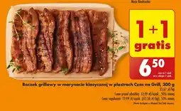 Biedronka Boczek grillowy w marynacie klasycznej Czas Na Grill oferta