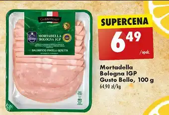 Biedronka Mortadella bologna icp Gustobello oferta