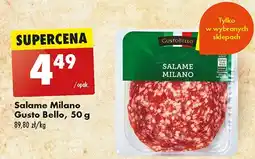 Biedronka Salami milano Gustobello oferta